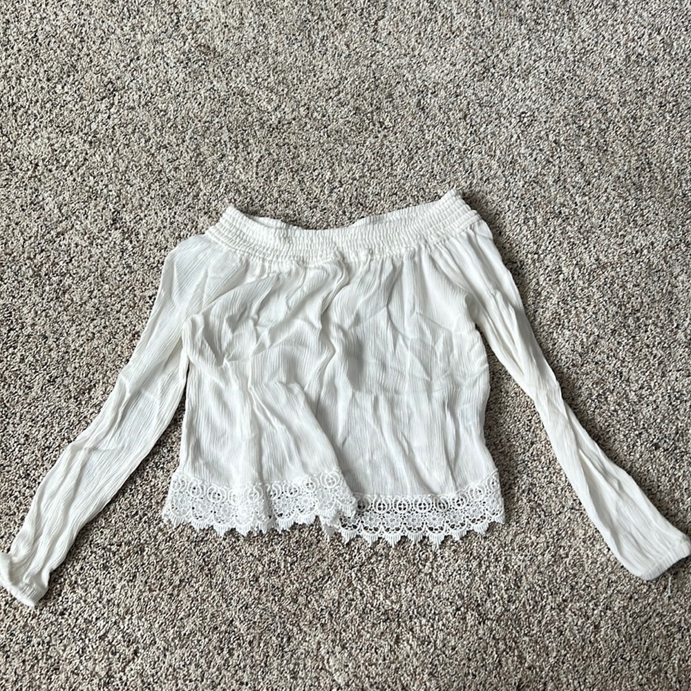 White off the Shoulder Top